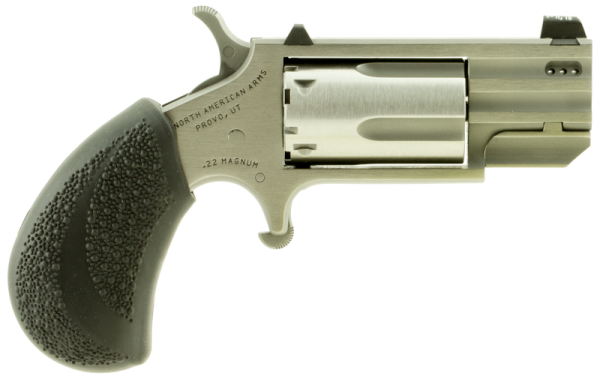 North American Arms Pug Stainless .22 Mag 1" Barrel 5-Rounds Ported Barrel