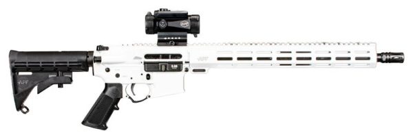 APF Guardian White 5.56 16" Barrel 30-Rounds w/ Red Dot Optic