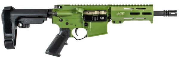 APF Pistol Green 5.56 7.5" Barrel 30-Rounds w/ Brace