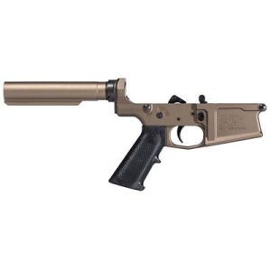 Aero Precision M5 Carbine Complete Lower Kodiak Brown .308 Win No Stock