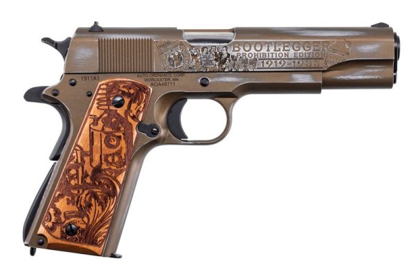 Auto-Ordnance 1911-A1 Bootlegger Burnt Bronze .45 ACP 5" Barrel 7-Rounds
