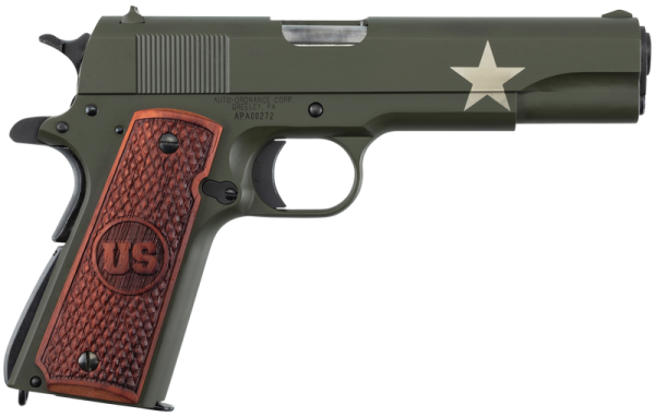 Auto-Ordnance 1911 Tanker OD Green .45 ACP 5" Barrel 7-Rounds