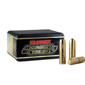 Barnes Bullets Banded Solid Copper 0.366" 9.3MM 286 Grain 50-Count RN