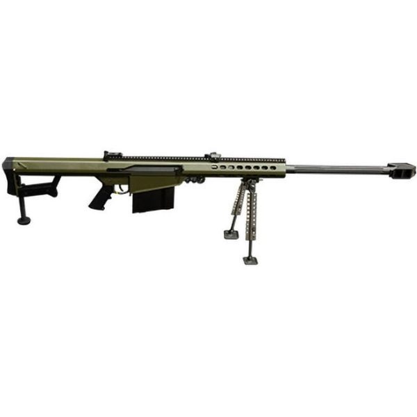 Barrett 82A1 ODG .50 BMG Semi-Auto 29" Fluted Barrel 10-Rounds Semi-automatic Recoil Operated