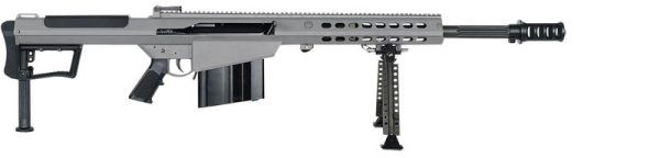 Barrett M107A1-S Tungsten Grey .50 BMG 20" Barrel 10-Rounds