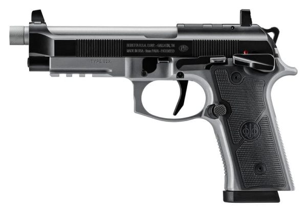 Beretta 92XI SAO Tactical Black / Silver 9mm 5.1" Barrel 15-Rounds