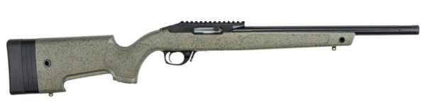 Bergara BXR OD Green .22 LR 16.5" Barrel 10-Rounds 1/2x28 TPI Threaded Barrel