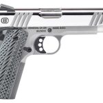 Bersa 1911 Polished Stainless .45 ACP 5" Barrel 8-Rounds Night Sights