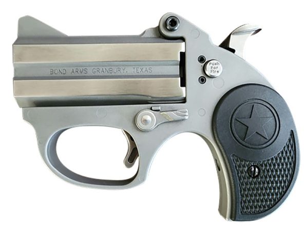 Bond Arms Stinger Stainless / Black .38 SPL 3" Barrel 2-Rounds