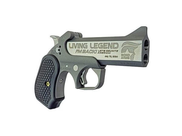 Bond Arms XLV "Living Legend" Stainless .45 ACP 4.25" Barrel 2-Rounds