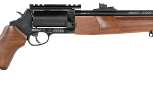 Braztech/Rossi Circuit Judge Graphite/Wood .45 Colt/.410 GA 18.5" Barrel 5-Rounds