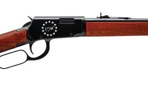 Braztech/Rossi Rio Bravo Wood / Black .22 LR 18" Barrel 15-Rounds 1776 Engraved Receiver
