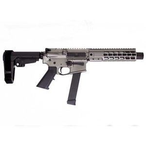 Brigade BM-9 Pistol Tungsten 9mm 9" Barrel 33-Rounds Optics Ready