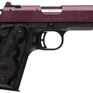 Browning 1911-22 Black Label Black Cherry .22 LR 3.6" Barrel 10-Rounds