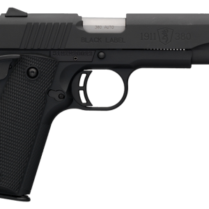 Browning 1911-380 Black Label .380 ACP 4.25" Barrel 8-Rounds Fixed Combat Sights