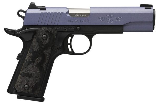Browning Black Label1911 Crushed Orchid .380 ACP 4.25" Barrel 10-Rounds