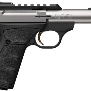 Browning Buck Mark Plus Micro Bull Stainless / Black .22 LR 4" Barrel 10-Rounds