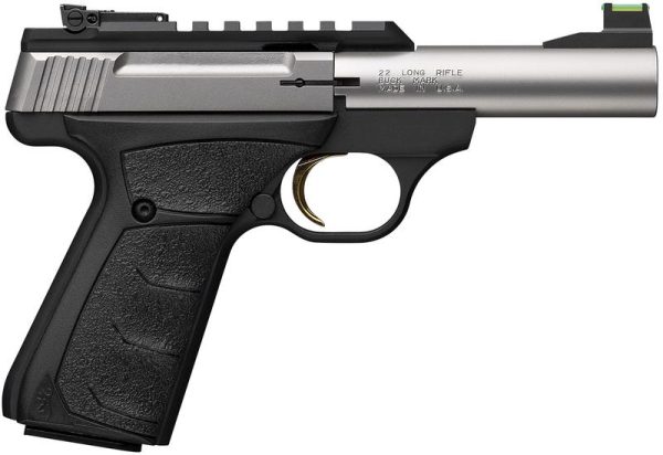 Browning Buck Mark Plus Micro Bull Stainless / Black .22 LR 4" Barrel 10-Rounds