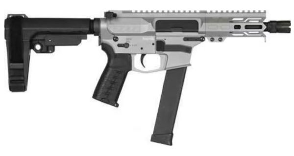 CMMG Banshee MKG Pistol .45ACP 5" Barrel 26 Rounds Ripbrace Titanium