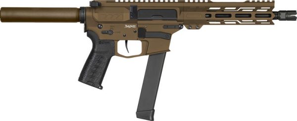 CMMG Banshee MKGS Midnight Bronze 9mm 8" Barrel 33-Rounds No Brace