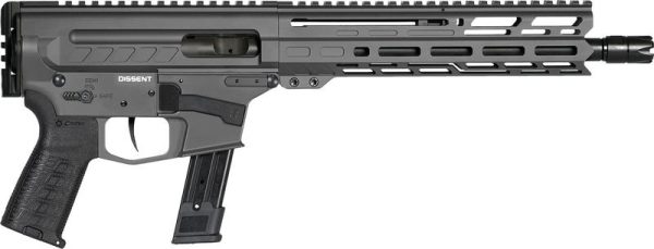 CMMG Dissent MK17 Tungsten 9mm 10.5" Barrel 21-Rounds No Brace