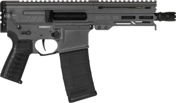 CMMG Dissent MK4 Tungsten .300 AAC Blackout 6.5" Barrel 30-Rounds No Brace