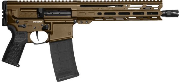 CMMG Dissent MK4 Midnight Bronze .300 AAC Blackout 10.5" Barrel 30-Rounds No Brace