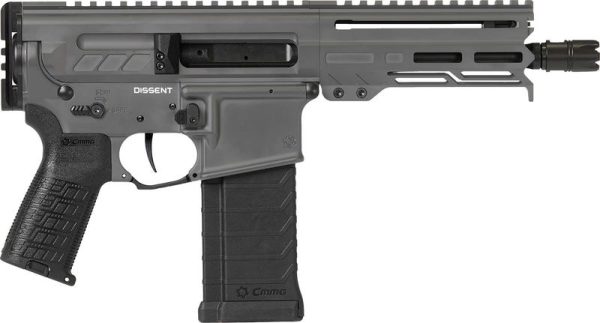 CMMG Dissent MK4 Tungsten 5.56 6.5" Barrel 30-Rounds No Brace