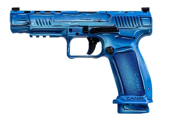 Canik Mete SFX Sketch Blue 9mm 5.2" Barrel 20-Rounds
