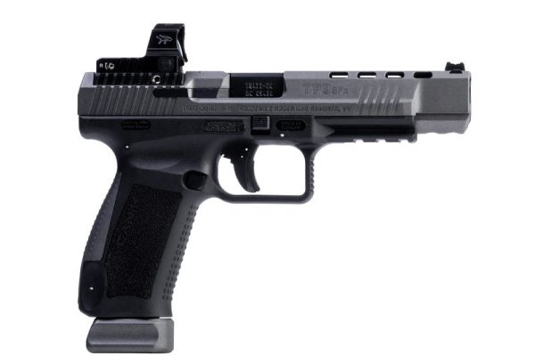 Canik TP9 SFx Tungsten 9mm 5.2" Barrel 20-Rounds w/ MeCanik MO2 RDS