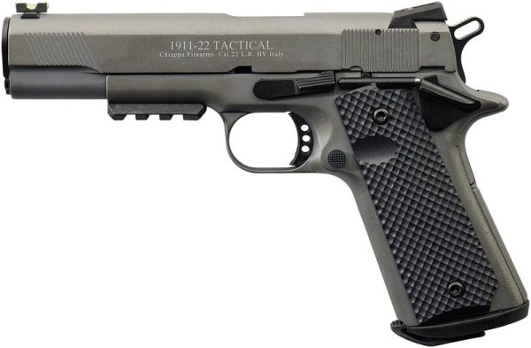 Chiappa Firearms 1911-22 Tactical Grey .22 LR 5" Barrel 10-Rounds