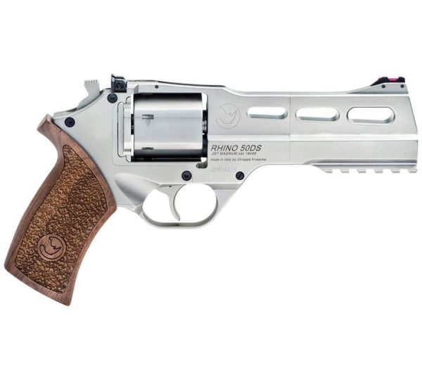 Chiappa Firearms Rhino 50DS Chrome .357 Mag 5" Barrel 6-Rounds