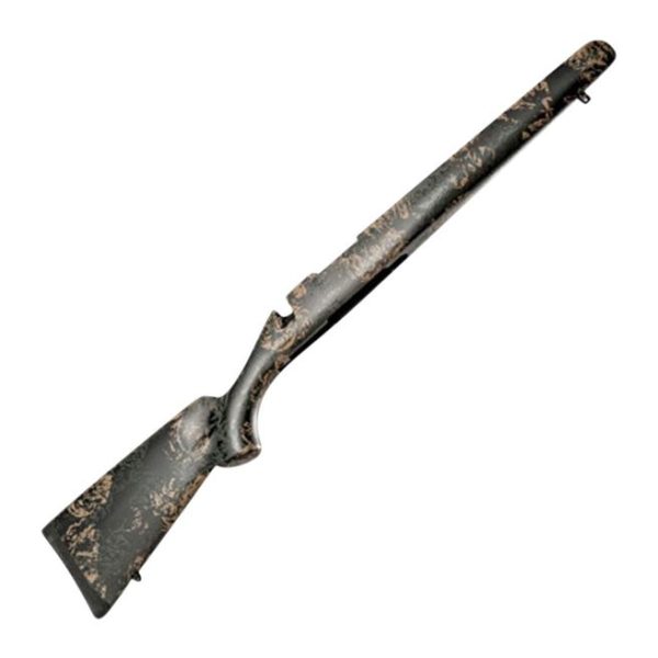 Christensen Arms FFT Stock Green / Tan for LA Sporter Contour Remington 700