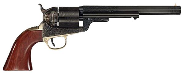 Cimarron Firearms 1851 Richards-Mason Wild Bill Engraved Case Hardened .38 SPL 7.5" Barrel 6-Rounds