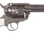 Cimarron Firearms Frontier Engraved Nickel .357 Mag 4.75" Barrel 6-Rounds