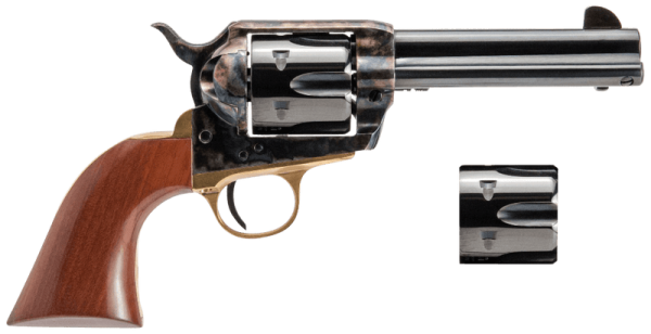 Cimarron Firearms Pistolero Case Hardened 9mm / .357 Mag 4.75" Barrel 6-Rounds