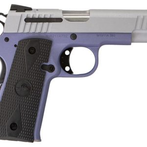Citadel Firearms 1911-A1 Baby Purple / Silver .380 ACP 3.75" Barrel 7-Rounds