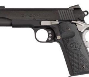 Colt Firearms 1911 Night Commander Black / Silver .45 ACP 4.25" Barrel 8-Rounds