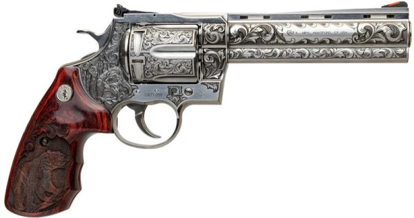 Colt Firearms Anaconda Grizzly Engraved Stainless .44 Mag 6" Barrel 6-Rounds