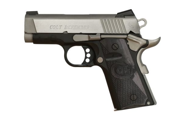 Colt Firearms Defender Stainless / Black .45 ACP 3" Barrel 7-Rounds