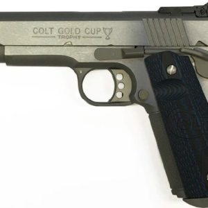 Colt Firearms Gold Cup Trophy Stainless Steel 9mm 5-inch 9rd