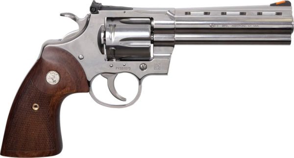Colt Firearms Python Stainless .357 Mag 5" Barrel 6-Rounds