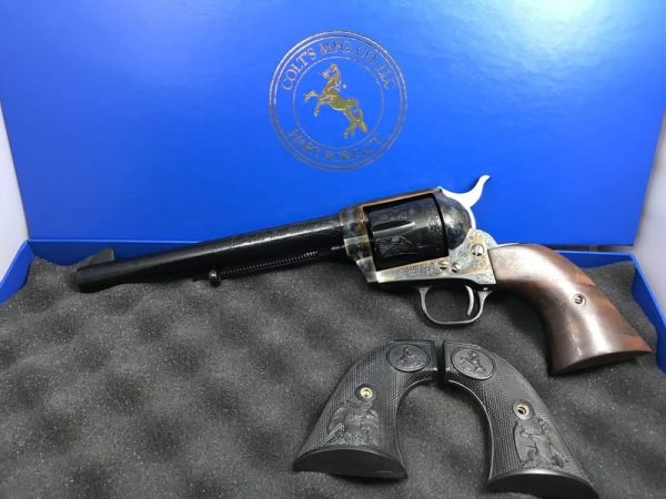 Colt Firearms Single Action Army 150th Anniversary Blued / Walnut .45 Colt 7.5" Barrel 6-Rounds
