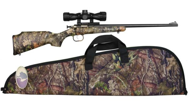 Crickett Synthetic 22LR 16.125" 1RD Mossy Oak