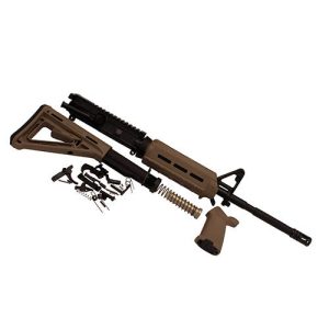 Del-Ton M4 Magpul M-LOK Rifle Kit Flat Dark Earth .223 / 5.56 NATO 16-inch Upper and Lower Parts Kit