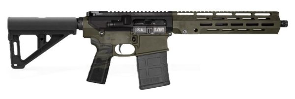 Diamondback DB10 OD Green / Black 8.6 Blackout 12" Barrel 20-Rounds w/ Magpul BTR Brace