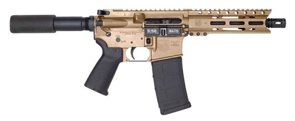 Diamondback DB15 Pistol Flat Dark Earth 5.56 NATO 7" Barrel 30-Rounds
