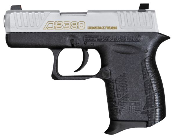 Diamondback DB380 Black / Nickel Boron .380 ACP 2.8" Barrel 6-Rounds