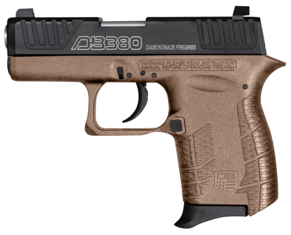 Diamondback DB380 Flat Dark Earth .380 ACP 2" Barrel 6-Rounds