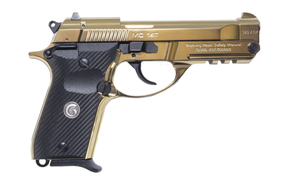 EAA Corp Girsan MC14T Solution Gold .380 ACP 4.5" Barrel 13-Rounds